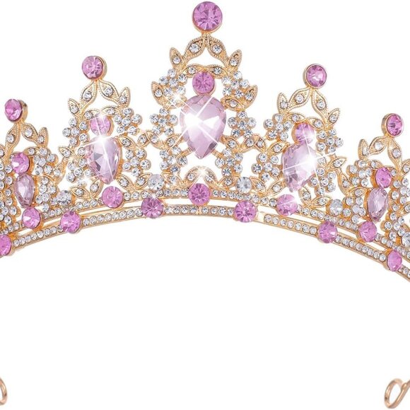Queen Crown and Tiaras Princess Crown for Women and Girls Crystal Headbands for - Picture 1 of 9